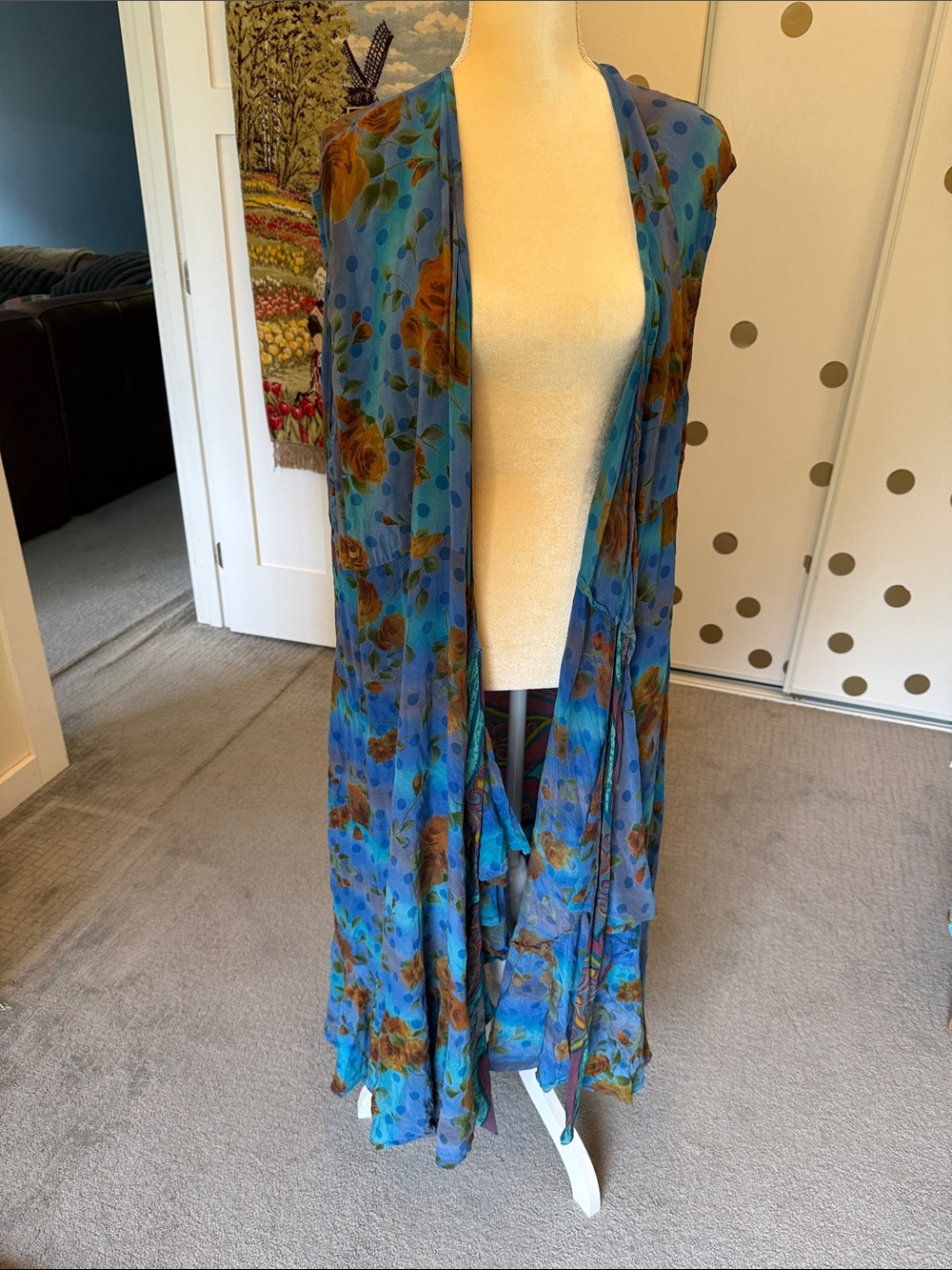 Kantha Bae wrap dress duster - Picture 2 of 8